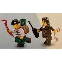 Lego Minifigür Police - City Suit with Blue Tie and Badge cop053/cty0222a