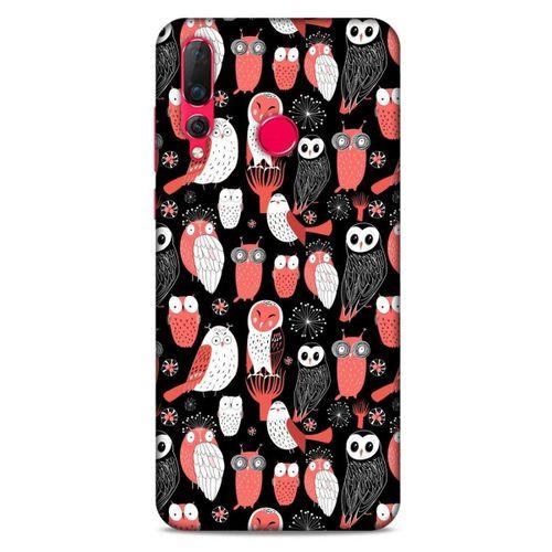 Lopard Huawei P Smart Z Uyumlu Kılıf Baykuşlar (24) Darbe Emici Kılıf