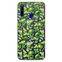 Frutix Lime 01 Huawei Y6P Kılıf Desenli Silikon