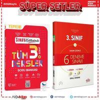 Sınav Yayınları 3. Sınıf Tüm Dersler Soru Bankası ve Editör Deneme Seti 2 Kitap