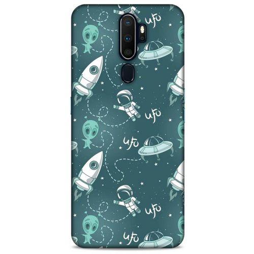 Oppo A5 2020 Uyumlu Kılıf Mavi Delisi (29) Arka Koruma Kılıfı Evren