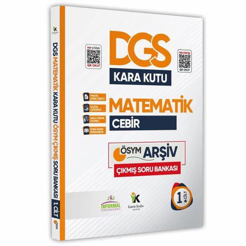 DGS Matematik Kara Kutu 1 ve 2 Cilt Konu Özetli D Çözümlü ÖSYM Soru Bankası SET PAKET
