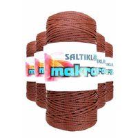 5 Adet Polyester Makrome İpi 2060 Taba 100 gr