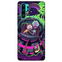 Huawei P30 Pro Uyumlu Kılıf Rick And Morty (21) Koruyucu Kapak Brad