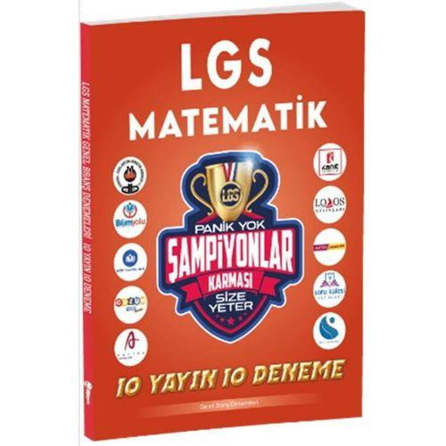 LGS Matematik Şampiyonlar Karması 10 Yayın 10 Deneme Bilimyolu Yayıncılık