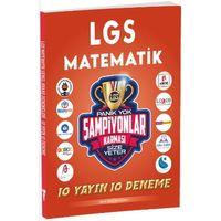 LGS Matematik Şampiyonlar Karması 10 Yayın 10 Deneme Bilimyolu Yayıncılık