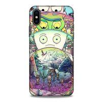 Apple iPhone XS Uyumlu Kılıf Rick And Morty (48) Bumper Kılıf Decoy Jerrys
