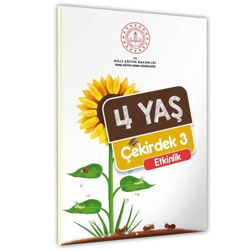 4 Yaş Okul Öncesi MEB Etkinlik Kitabı Çekirdek 3 Eğlenceli ve Öğretici Aktiviteler (A4 Renkli)