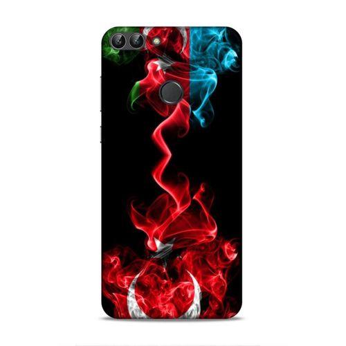 Huawei Psmart Uyumlu Kılıf Azarbaijan (12) Koruyucu Silikon Azerbaycan Türk Bayrakları