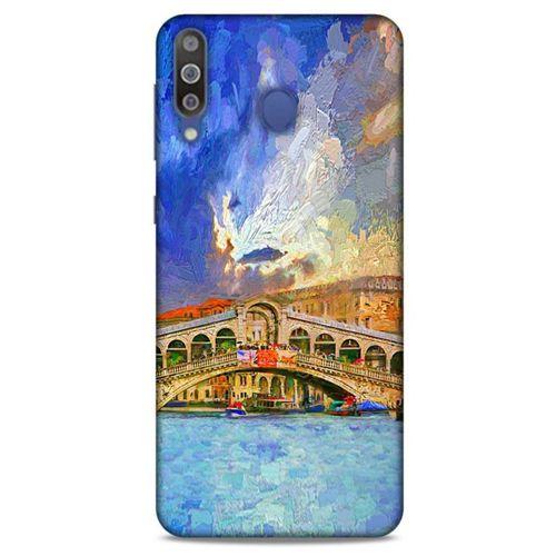 Cityx (37) Samsung Galaxy M30 Kılıf Silikon Kapak Desenli