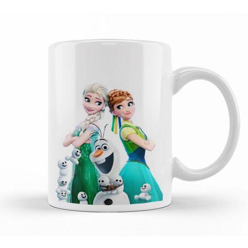 Elsa Frozen Fever Anna Olaf Kupa Bardak Porselen