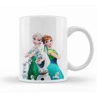 Elsa Frozen Fever Anna Olaf Kupa Bardak Porselen