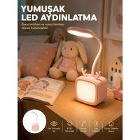 Kablosuz Led Masa Ve Gece Lambası Dekoratif Tasarım