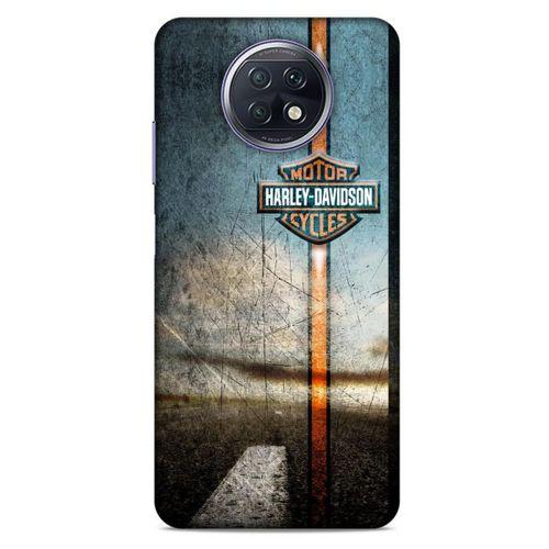 Xiaomi Redmi Note 9T Uyumlu Kılıf Motorsiklet (45) Liquid Air Kılıf Harley