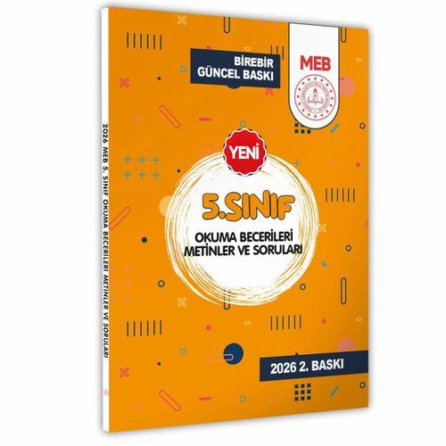 2026 5 Sınıf Maarif SİSTEM MEB Yardımcı Kaynakları Okuma Becerileri Kitabı BASKI ÜCRETİ