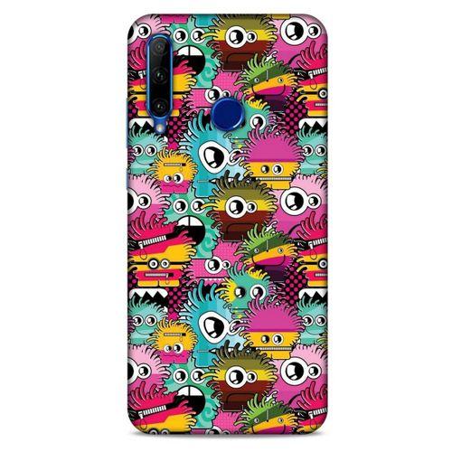 Graffitix (35) Desenli Silikon Kapak Huawei Y6P Kılıf