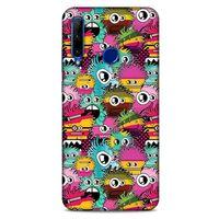 Graffitix (35) Desenli Silikon Kapak Huawei Y6P Kılıf