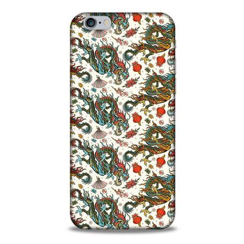 Apple Iphone 6 Kılıf Dragons (20) Koruyucu Kılıf Ejderha Japon