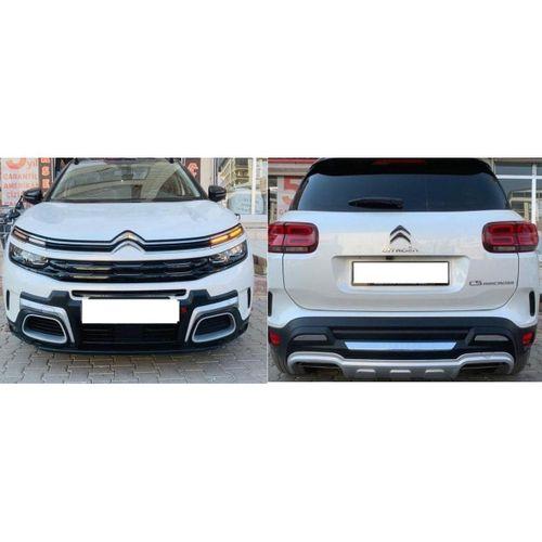 Citroen C5 Uyumlu Aircross 2019 Sonrası Ön Arka Tampon Koruması