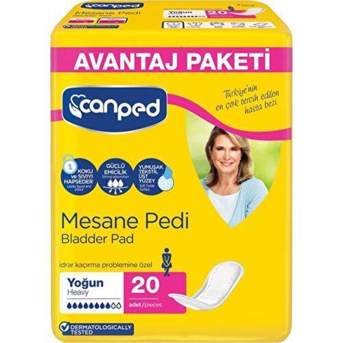 Canped Mesane Pedi Büyük Boy Large Yoğun 20'li 6 paket / 120 adet