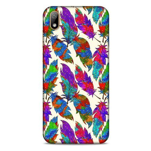 Huawei Y5 2019 Kılıf Desenli Özel Seri Tüyler (34) Slim Armor Kılıf