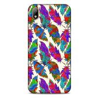 Huawei Y5 2019 Kılıf Desenli Özel Seri Tüyler (34) Slim Armor Kılıf