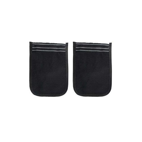 2 Adet Osmanlı Kalın Siyah Banyo Hamam Kesesi 25x17 Cm