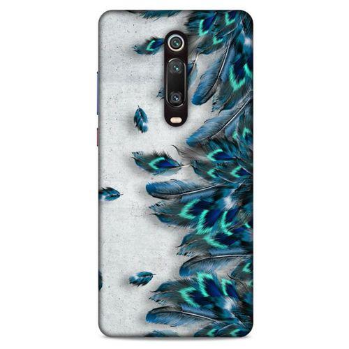 Xiaomi Mi 9T Kılıf Desenli Özel Seri Tüyler (41) Tank Kılıf