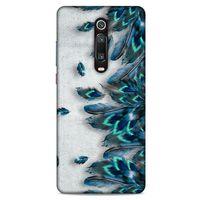 Xiaomi Mi 9T Kılıf Desenli Özel Seri Tüyler (41) Tank Kılıf