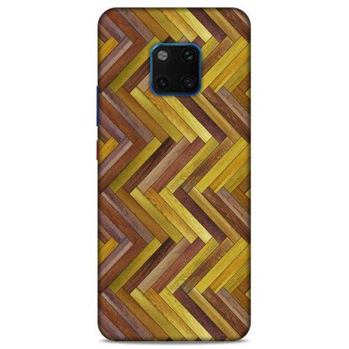 Lopard Huawei Mate 20 Pro Uyumlu Kılıf Wood'X (31) TPU Kılıf Baskılı