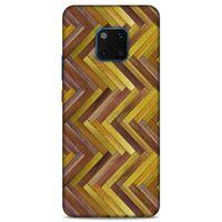 Lopard Huawei Mate 20 Pro Uyumlu Kılıf Wood'X (31) TPU Kılıf Baskılı