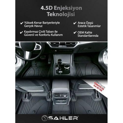 BMW 2 Serisi F74 Gran Coupe 2024+ Uyumlu SAHLER 4.5D PRO Premium Oto Havuzlu Paspas