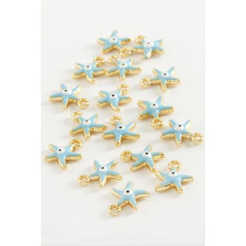 Deniz Yıldızı Tek Kulplu Mineli Bileklik ve Kolye Ucu Aparatı 1 Adet