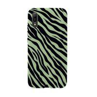 Huawei Y6 Pro 2019 Zebra Pattern Premium Silikonlu Telefon Kılıfı