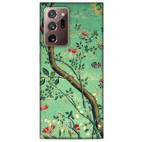 Samsung Galaxy Note 20 Ultra Uyumlu Kılıf Yeşil Delisi (28) Arka Kapak Zümrüt yeşili