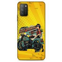 Xiaomi Poco M3 Uyumlu Kılıf Motorsiklet (44) Tough Armor Kılıf Harley