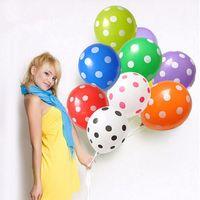 100 ADET RENKLİ PUANTİYELİ BALON HELYUM GAZI UYUMLU RENKLİ DOĞUM GÜNÜ BALONU PUANTİYELİ DEKOR BALON