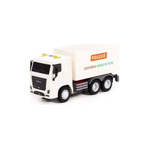 Polesie İş Makinaları Serisi - Sesli Işıklı - Kapalı Kasa Kamyonet