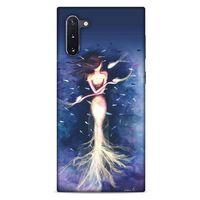 Y.Liva-2021 Özel Seri Deniz Kızı Samsung Galaxy Note 10 Kılıf Silikon Kapak