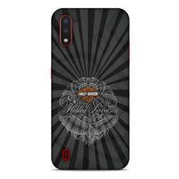 Samsung Galaxy A01 Uyumlu Kılıf Motorsiklet (40) Fit Silikon Kılıf Harley