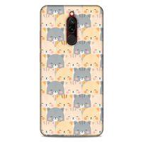 Lopard Xiaomi Redmi 8 Uyumlu Kılıf Kediler (23) Ultra Koruma Kılıfı Gülen Kedi
