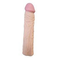 Gerçekçi Penis Kılıfı Et Dokusunda 19 cm