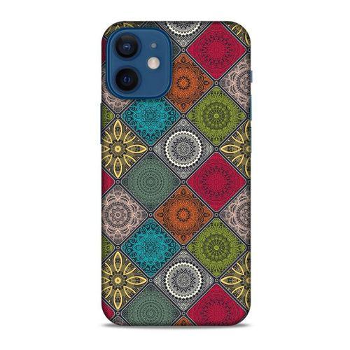 Ethnic Culture (40) Apple iPhone 12 Mini Kılıf Silikon Kapak Desenli
