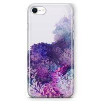 Apple iPhone SE 2020 Kılıf Galaxy Wall Arka Kapak Koruma Desenli Full Koruyucu