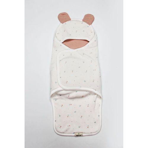 Bistyle Bistyle Bloom White Organik Bel Destekli Kundak 75103 Ekru Gül Kurusu