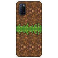 Lopard Oppo A52 Uyumlu Kılıf PiXel (1) Kılıfı Yeşil Mine