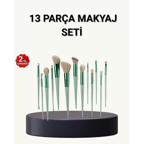 13’lü Yumuşak Kıllı Makyaj Fırça Seti – Profesyonel Kalite, Hassas Ciltlere Uygun