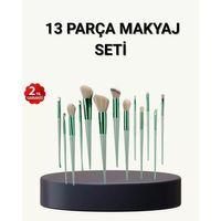 13’lü Yumuşak Kıllı Makyaj Fırça Seti – Profesyonel Kalite, Hassas Ciltlere Uygun