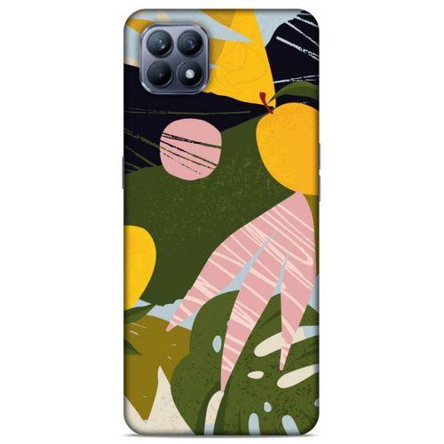 Lopard Huawei P40 Lite Uyumlu Kılıf Soyut Sanat (33) Baskılı Hybrid Kılıf