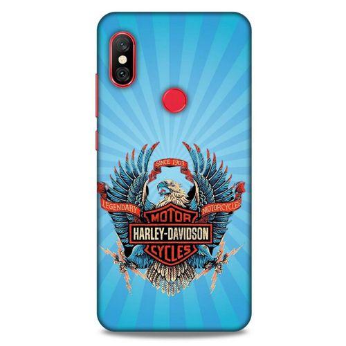 Xiaomi Redmi Note 6 Pro Uyumlu Kılıf Motorsiklet (1) Kılıfı Harley Davidson